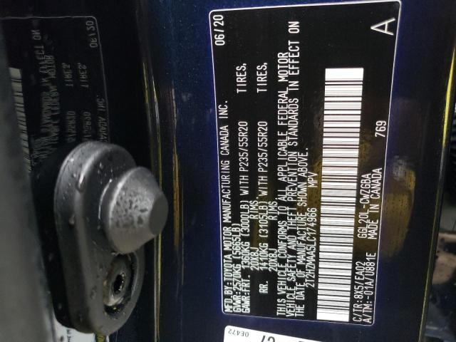 Photo 10 from auction – 2020 LEXUS RX 350 with VIN 2T2HZMAA5LC174966
