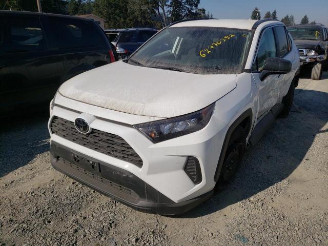 Photo 2 from auction – 2021 TOYOTA RAV4 LE with VIN 2T3F1RFV1MW229061