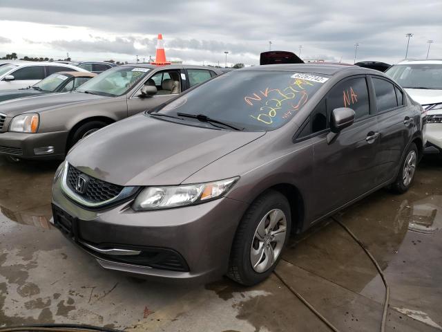 Photo 2 from auction – 2014 HONDA CIVIC LX with VIN 2HGFB2F51EH506850