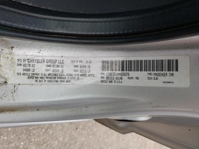 Photo 10 from auction – 2010 CHRYSLER SEBRING TO with VIN 1C3BC5ED9AN226376
