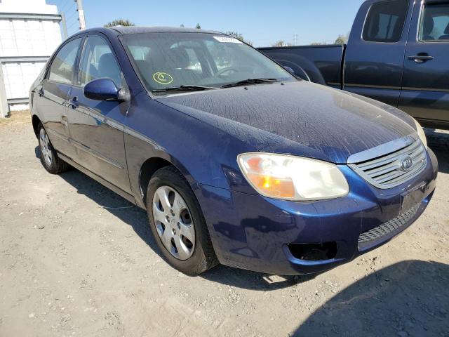 KIA SPECTRA EX 2008 with VIN KNAFE121285491769 - Photo from auction