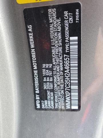 Photo 10 from auction – 2017 MINI COOPER S with VIN WMWXP7C35H2A46657