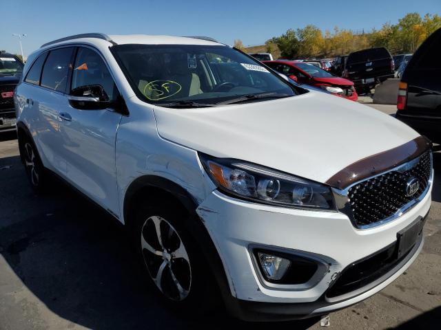 KIA SORENTO EX 2016 with VIN 5XYPHDA57GG103512 - Photo from auction