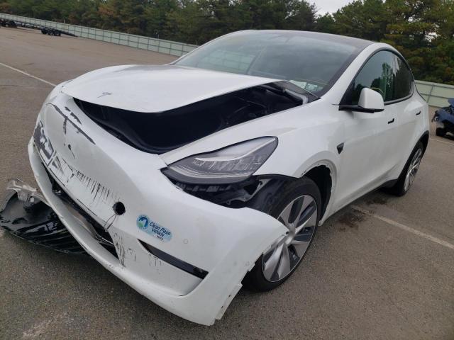 Photo 2 from auction – 2021 TESLA MODEL Y with VIN 5YJYGDEE3MF263245
