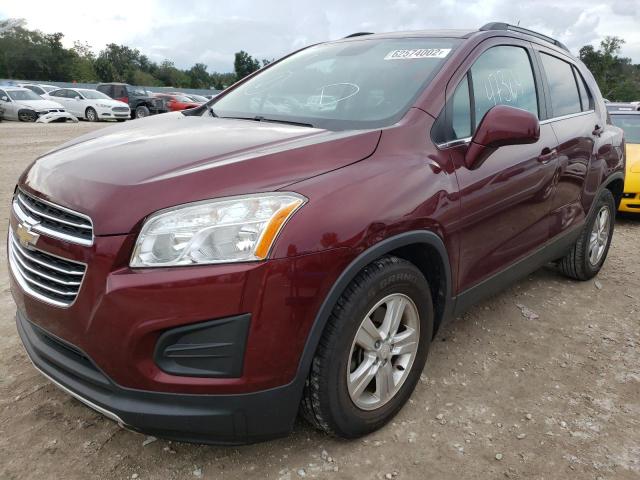 Photo 2 from auction – 2016 CHEVROLET TRAX 1LT with VIN 3GNCJLSB2GL242366