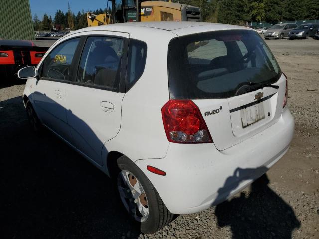 Photo 3 from auction – 2008 CHEVROLET AVEO BASE with VIN KL1TD666X8B235500