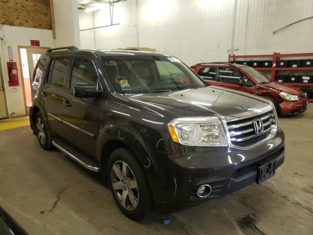 Photo 1 from auction – 2015 HONDA PILOT TOUR with VIN 5FNYF4H99FB018082