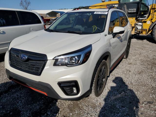Photo 2 from auction – 2019 SUBARU FORESTER S with VIN JF2SKAPC2KH435326