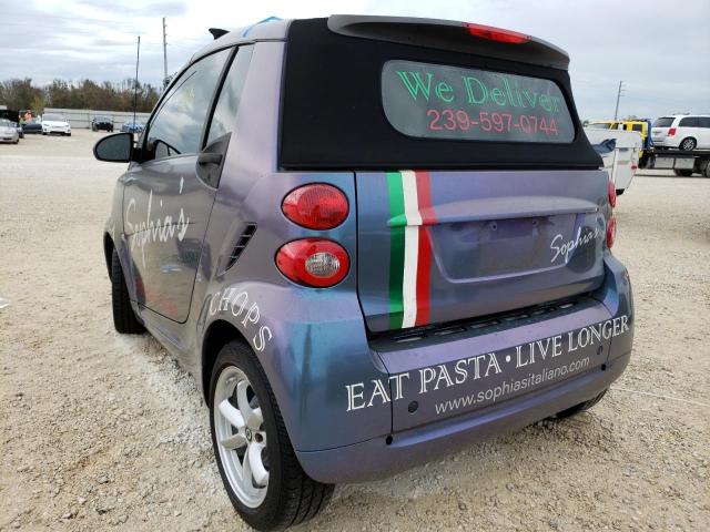 Photo 3 from auction – 2012 SMART FORTWO PAS with VIN WMEEK3BA6CK526876