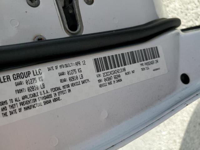 Photo 10 from auction – 2012 CHRYSLER 300 LIMITE with VIN 2C3CCACGXCH213108