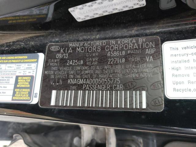 Photo 10 from auction – 2013 KIA OPTIMA HYB with VIN KNAGM4AD0D5055775