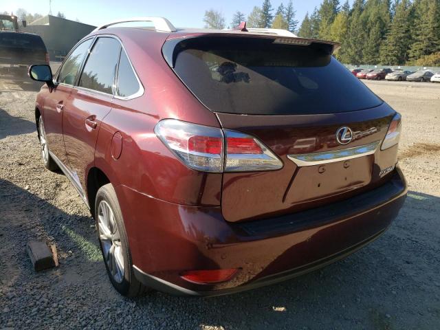 Photo 3 from auction – 2013 LEXUS RX 350 with VIN 2T2ZK1BA6DC112936