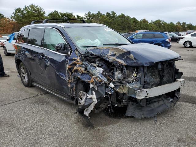 TOYOTA HIGHLANDER 2015 with VIN 5TDJKRFH5FS166178 - Photo from auction
