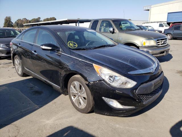 HYUNDAI SONATA HYB 2013 with VIN KMHEC4A40DA098349 - Photo from auction