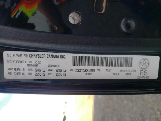 Photo 10 from auction – 2012 DODGE CHALLENGER with VIN 2C3CDYCJ6CH182649