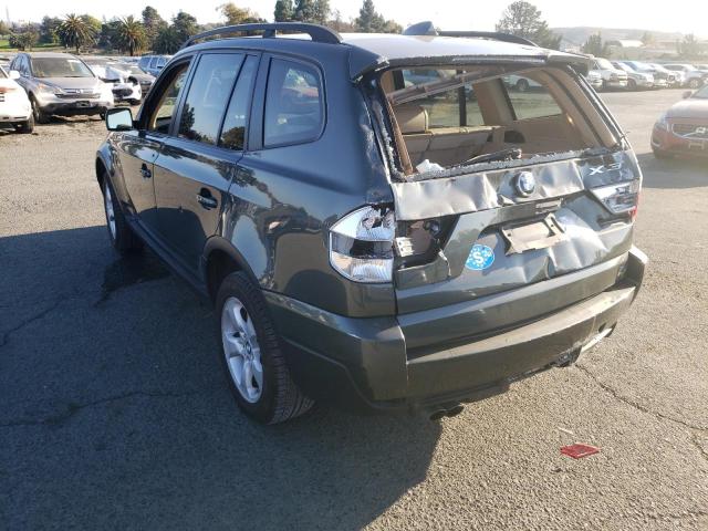 Photo 3 from auction – 2007 BMW X3 3.0SI with VIN WBXPC93467WF11380