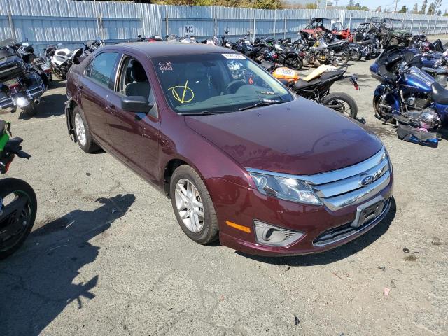 FORD FUSION S 2012 with VIN 3FAHP0GA3CR364291 - Photo from auction