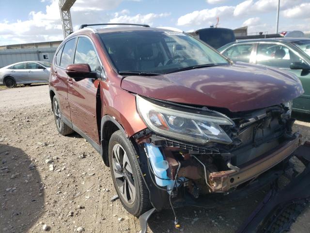 HONDA CR-V TOURI 2015 with VIN 5J6RM4H97FL033777 - Photo from auction