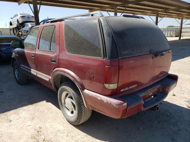 Photo 3 from auction – 2001 CHEVROLET BLAZER with VIN 1GNDT13W71K242750