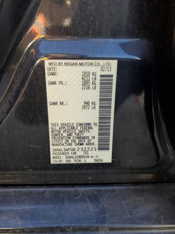 Photo 10 from auction – 2013 NISSAN ALTIMA 2.5 with VIN 1N4AL3AP5DC232225