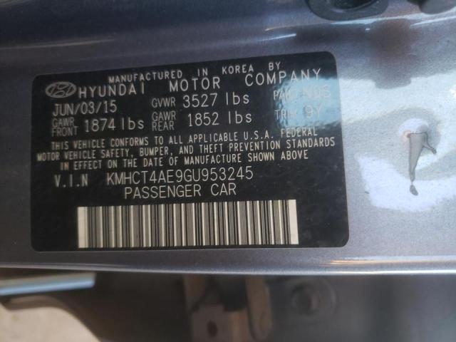 Photo 10 from auction – 2016 HYUNDAI ACCENT SE with VIN KMHCT4AE9GU953245