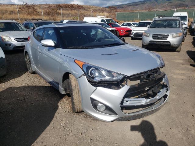 HYUNDAI VELOSTER T 2017 with VIN KMHTC6AE1HU309946 - Photo from auction