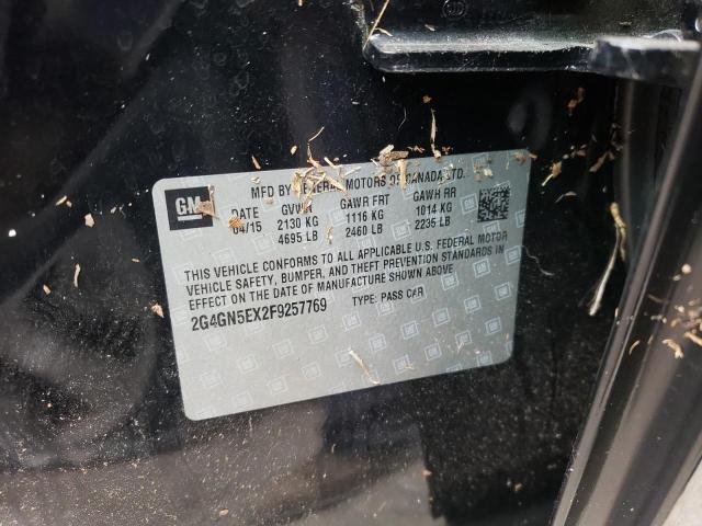 Photo 10 from auction – 2015 BUICK REGAL PREM with VIN 2G4GN5EX2F9257769