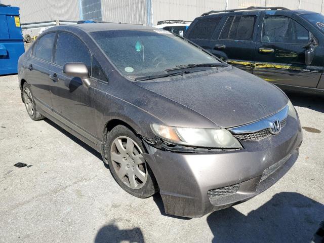 HONDA CIVIC LX 2011 with VIN 19XFA1F56BE000627 - Photo from auction