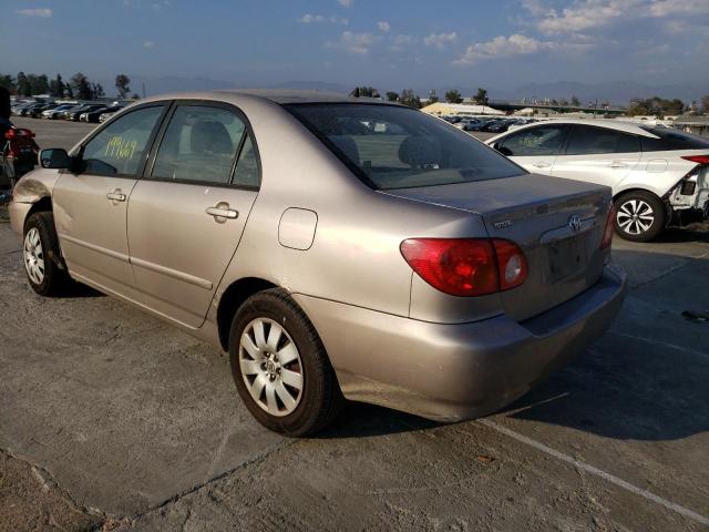 Photo 3 from auction – 2003 TOYOTA COROLLA with VIN 1NXBR32E53Z157296