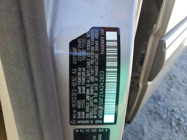 Photo 10 from auction – 1997 MERCEDES-BENZ E 320 with VIN WDBJF55F2VA342823