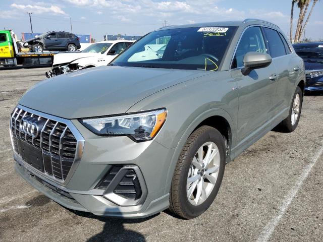 Photo 2 from auction – 2022 AUDI Q3 PREMIUM with VIN WA1DECF35N1066867