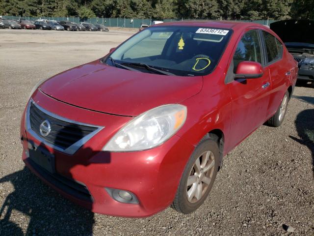 Photo 2 from auction – 2012 NISSAN VERSA S with VIN 3N1CN7AP6CL901502