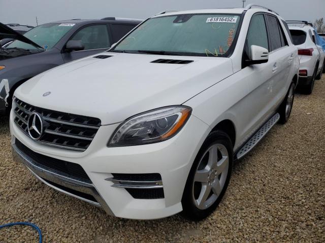 Photo 2 from auction – 2014 MERCEDES-BENZ ML 350 with VIN 4JGDA5JB2EA348245