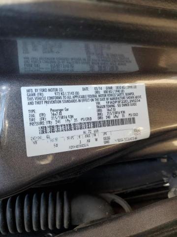 Photo 10 from auction – 2014 FORD FOCUS SE with VIN 1FADP3F22EL295234