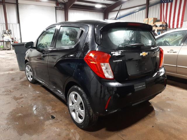 Photo 3 from auction – 2019 CHEVROLET SPARK LS with VIN KL8CB6SAXKC812304