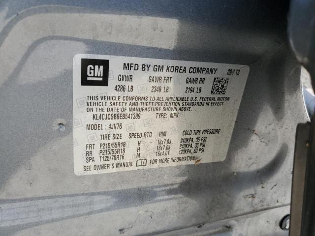 Photo 10 from auction – 2014 BUICK ENCORE with VIN KL4CJCSB6EB541389