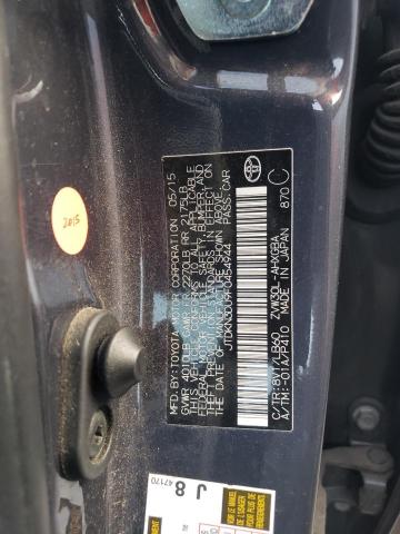 Foto 10 de la subasta – 2015 TOYOTA PRIUS con VIN JTDKN3DU9F0454944