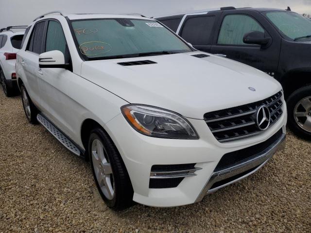 Photo 1 from auction – 2014 MERCEDES-BENZ ML 350 with VIN 4JGDA5JB2EA348245