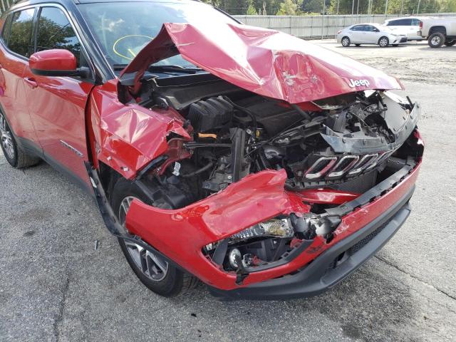 Photo 9 from auction – 2020 JEEP COMPASS LA with VIN 3C4NJCBB7LT248935