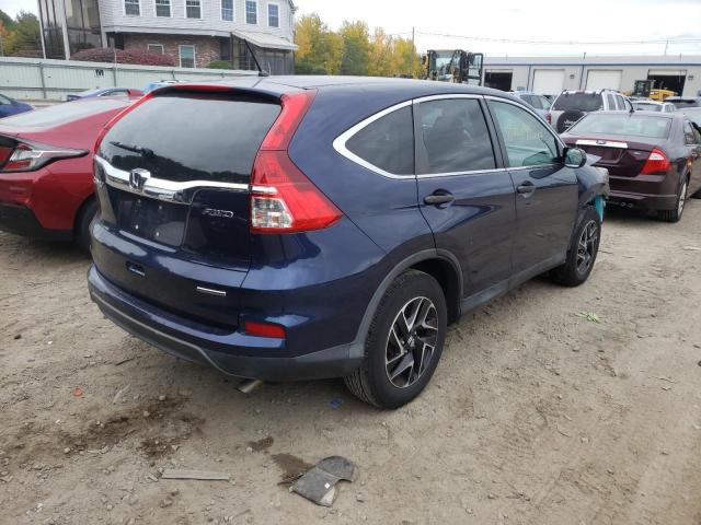 Photo 4 from auction – 2016 HONDA CR-V SE with VIN 2HKRM4H44GH696160