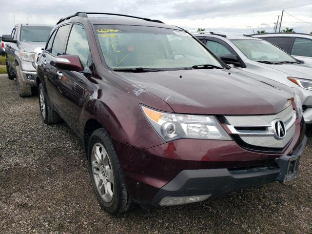 ACURA MDX TECHNO 2009 with VIN 2HNYD28699H528814 - Photo from auction