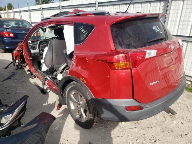 Photo 3 from auction – 2015 TOYOTA RAV4 XLE with VIN 2T3RFREV7FW330057