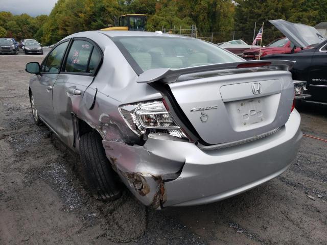 Photo 3 from auction – 2012 HONDA CIVIC EXL with VIN 19XFB2F90CE310201