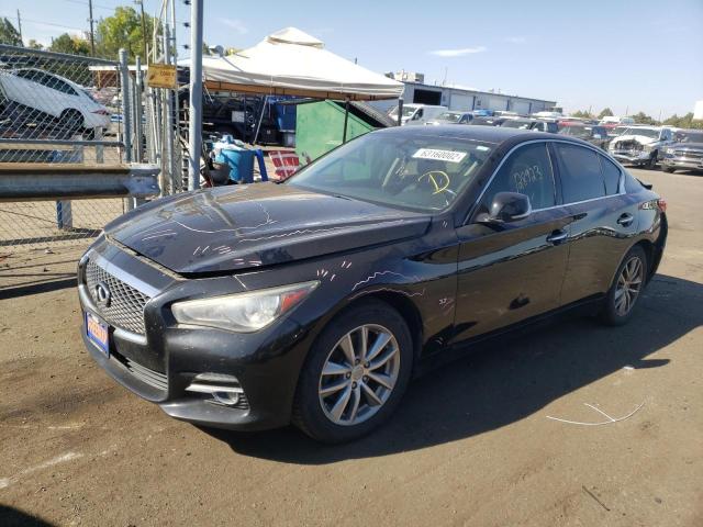 Photo 2 from auction – 2014 INFINITI Q50 BASE with VIN JN1BV7AR7EM680448