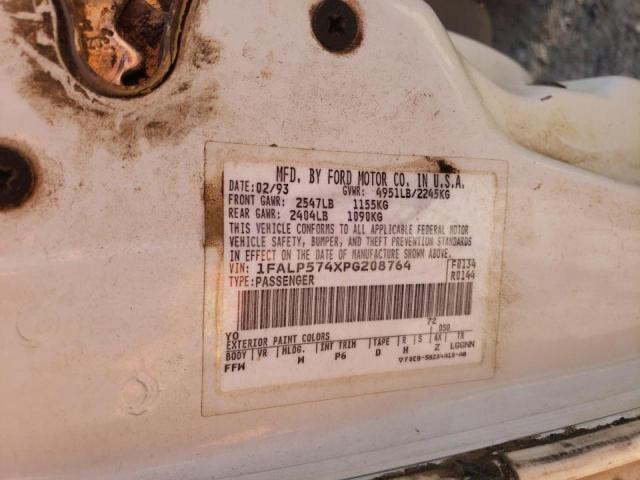 Photo 10 from auction – 1993 FORD TAURUS GL with VIN 1FALP574XPG208764