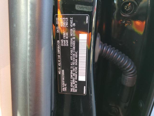 Photo 10 from auction – 2012 VOLVO S60 T5 with VIN YV1622FS6C2128996