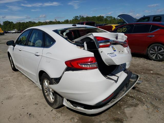 Photo 3 from auction – 2017 FORD FUSION S with VIN 3FA6P0G70HR139426