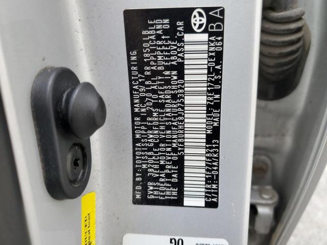 Photo 10 from auction – 2018 TOYOTA COROLLA L with VIN 5YFBURHE8JP753820