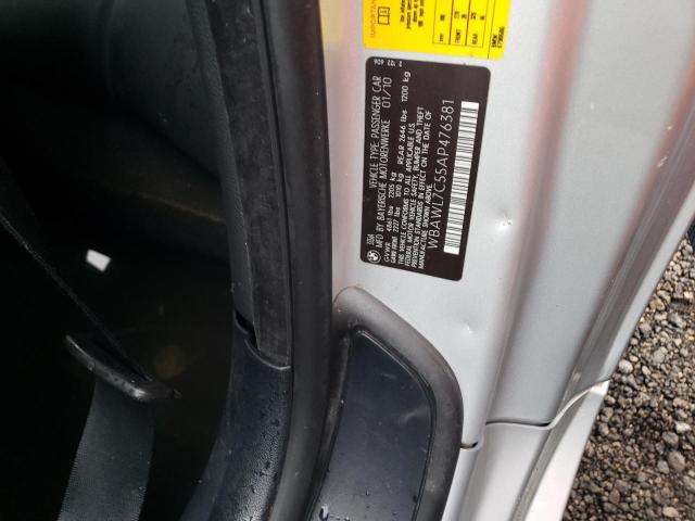 Photo 10 from auction – 2010 BMW 335 I with VIN WBAWL7C55AP476381