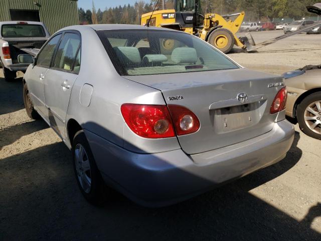 Photo 3 from auction – 2007 TOYOTA COROLLA CE with VIN 1NXBR32E97Z840303